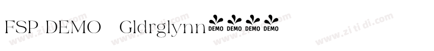 FSP DEMO   Gldrglynn字体转换